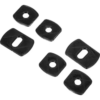 Kolečkové brusle Bruslařská podložka Powerslide TRINITY PITCH CONTROL SET (4KS) UNI Černá