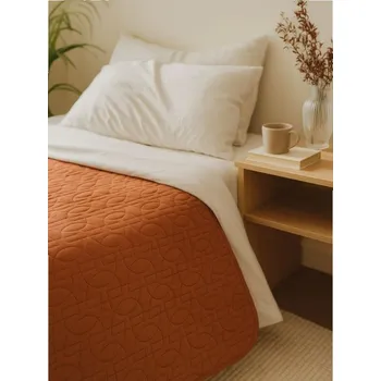 Přehoz na lůžko Sinsay - Přehoz na postel - korálová - 002GO-32X - 002GO-32X-ONE