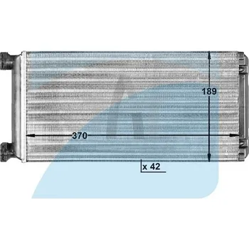 Výměník tepla Výměník tepla - vnitřní vytápění AVA DF6036