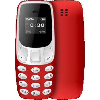 Mobilní telefon Mobilní telefon miniaturní BM10 2SIM 68mm červený