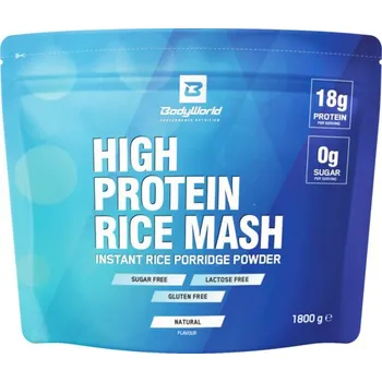 Fitness strava BodyWorld High Protein Rice Mash 1800 g, natural
