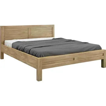 Komoda Buková manželská postel Montana L4W90 Barevné provedení: Přírodní, Rozměry postele: 90 x 200 cm