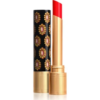Rtěnka Gucci Gucci Beauty Rouge de Beauté Brillant hydratační rtěnka odstín 514 Virginia Scarlett 1.8 g