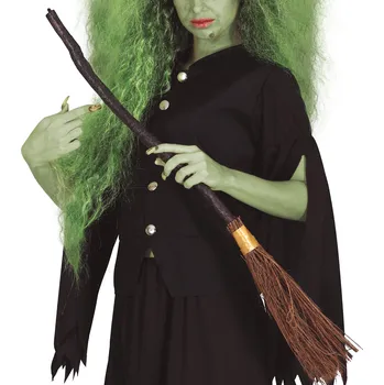 Karnevalový doplněk Guirca Doplněk ke kostýmu - Koště 90 cm