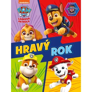 Cizojazyčná kniha Labková patrola - Hravý rok (, 2024)