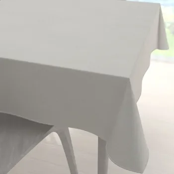 ubrus Dekorační čtvercový ubrus BKU-101 Světle šedý 60x60 cm