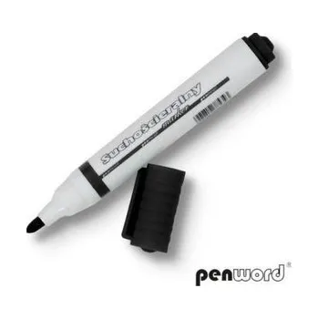 Set školních potřeb Marker suchościeralny czarny (12szt)