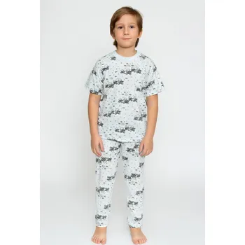 Dívčí pyžamo Dětské pyžamo Medvidek s koloběžkou - sv. modré Velikost: EU152