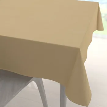 ubrus Dekorační čtvercový ubrus BKU-107 Pískově béžový 60x60 cm