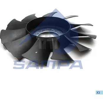 Chladič motoru Odvětrávání. chlazení motoru SAMPA 061.015-01