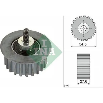 Rozvod motoru Schaeffler INA 532 0998 10 Vratná/vodicí kladka, ozubený řemen (532099810)