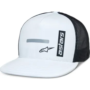 Kšiltovka Kšiltovka ALTER TRUCKER, ALPINESTARS (bílá/černá)