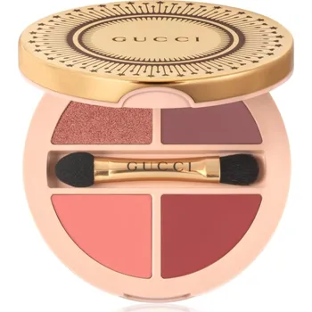 Oční stíny Gucci Gucci Beauty Palette de Beauté Quatuor multifunkční líčidlo pro oči, rty a tvář odstín 02 Rosa Nitida 6.1 g