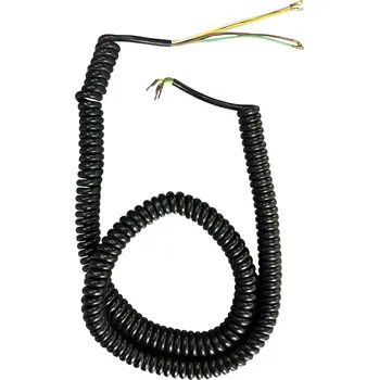 elektrický kabel Flexo pryžová šňůra MT 4-22S-22 C, 4x0,22 mm2, 2 m, černá