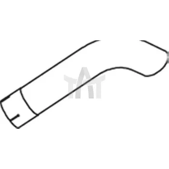 Výfukový systém Výfuková trubka DINEX DIN64689