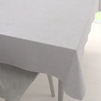 ubrus Dekorační obdélníkový ubrus BKW-206 Světle šedobéžový žíhaný 60x100 cm