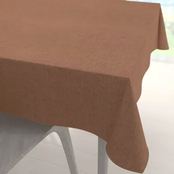 ubrus Dekorační čtvercový ubrus BKW-203 Hnědý žíhaný 60x60 cm