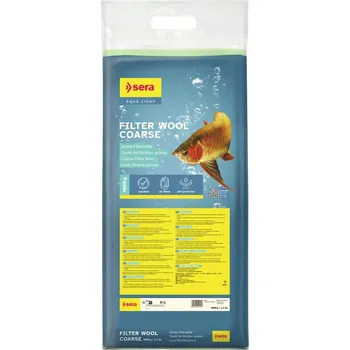 filtrační náplň do akvária Sera filtrační vata hrubá 1000g (Sera Filter Wool Coarse 1000g)