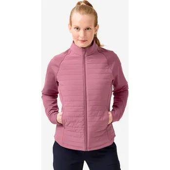 Pánská mikina INESIS Dámská golfová mikina CW500 XL FIALOVÁ