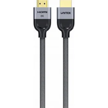 Video kabel UNITEK HDMI 2.1 8K LUX OPLOT KABEL 2M