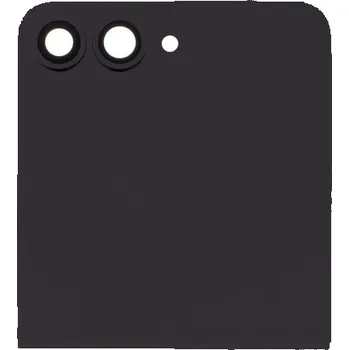 Náhradní kryt pro mobilní telefon Displej s rámem (Vnější) Samsung F741 Samsung Galaxy Z Flip 6 5G Black (Service Pack - originální díl)