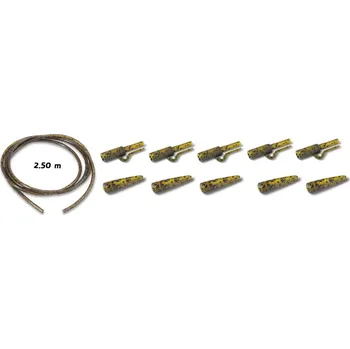 Anaconda Jungle Quick Lock Safety Lead Clip Power Pack jungle zelená 5ks