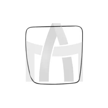 Auto zrcátko Sklo zrcátka - širokoúhlé zpětné zrcátko MEKRA 191012001099