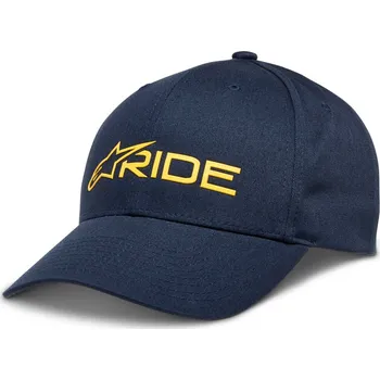 Kšiltovka Kšiltovka RIDE 3.0, ALPINESTARS (modrá/zlatá)