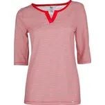 Pleas Dámské tričko s 3/4 rukávem červená 2XL (183803-500-046)