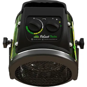 Příslušenství pro skleník Biogreen Elektrické vytápění Palma Twin termostat: S manuálním termostatem