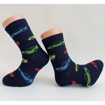 dětské ponožky s auty Trepon velikost 19-21
