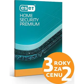 Software ESET HOME Security Premium pro 10 počítačů na 36 měsíců (3 za cenu 2)