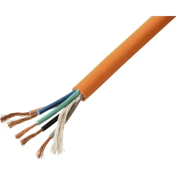 elektrický kabel TRU COMPONENTS TC-13537020 kabel s gumovou izolací H07RN-F 5 G 2.5 mm² oranžová metrové zboží