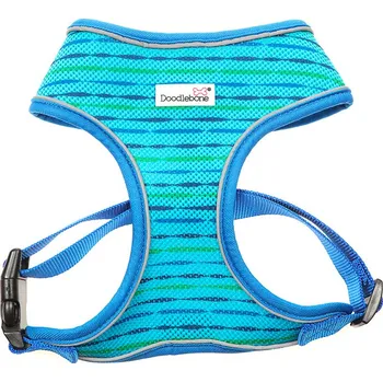 Postroj pro psa Doodlebone Postroj Airmesh Beyond The Blue Velikost: 4-5