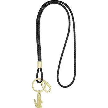 Náhrdelník Lacoste Dlouhý kožený náhrdelník pro muže Arthor 2040535 + 2 měsíce na vrácení zboží