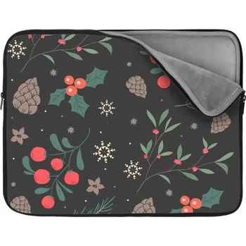 pouzdro na notebook Sablio Obal na notebook Sváteční les - 15,6"