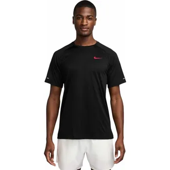 Pánská móda Pánské funkční tričko s krátkým rukávem Nike DRI-FIT ENERGY STRIDE SS TOP černé HV2128-010 - XL | UK 9 | US 11,5