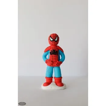 Jedlá dekorace na dort Spider‑Man – cukrová dekorace na dort