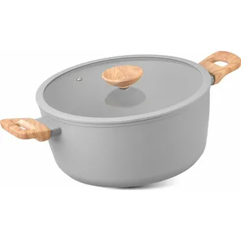 Hrnec MagicHome Harmony hrnec se skleněnou poklicí, 28 cm