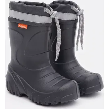 Chlapecké holínky Dětské mrazuvzorné zateplené holinky Demar Mammut-S I tmavě šedé