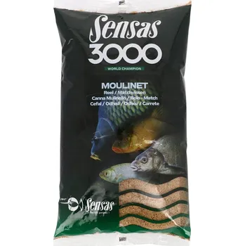 Návnadová surovina Sensas Krmení 3000 Moulinet Special Anglaise (Angličák) 1kg