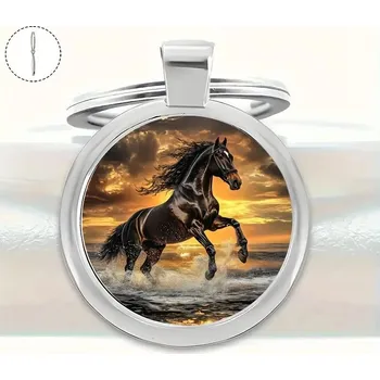 Přívěšek na klíče kůň