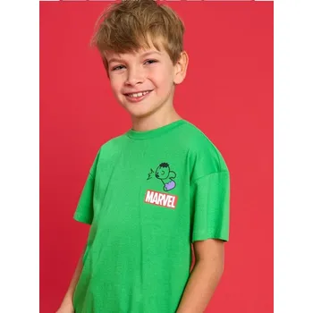 Sinsay - Tričko s potiskem na zádech Marvel Kawaii Art Collection - zelená - 996FZ-77X - 996FZ-77X-116