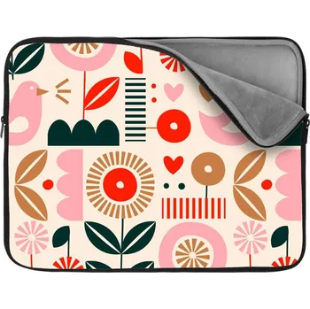 pouzdro na notebook Sablio Obal na notebook Retro folklór - 13"