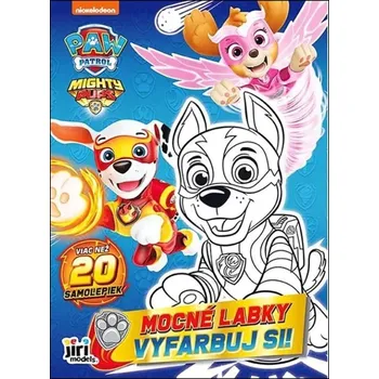 Bystrá hlava Vyfarbuj si! Labková patrola Silné labky