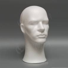 Hlava pánská PHILL polystyren, bílá