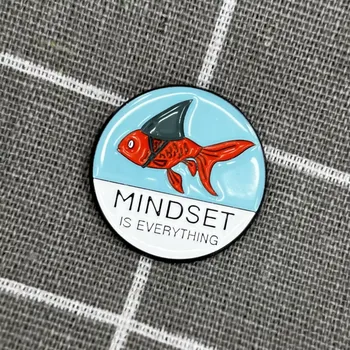 Rybička s žraločí ploutví - Mindset is everything / Nastavení mysli je všechno