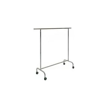 Věšák Štendr/stojan na šaty 1004B stohovatelný, výška 155, šířka 150 - 220cm,kovová kolečka