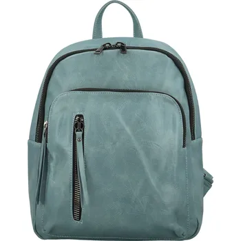 Kabelka Trendy dámský koženkový kabelko-batoh Olefir, džínově modrý