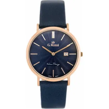 Hodinky Gino Rossi Pánské hodinky - 10853A - SLIM (zg184h) + univerzální KRABIČKA